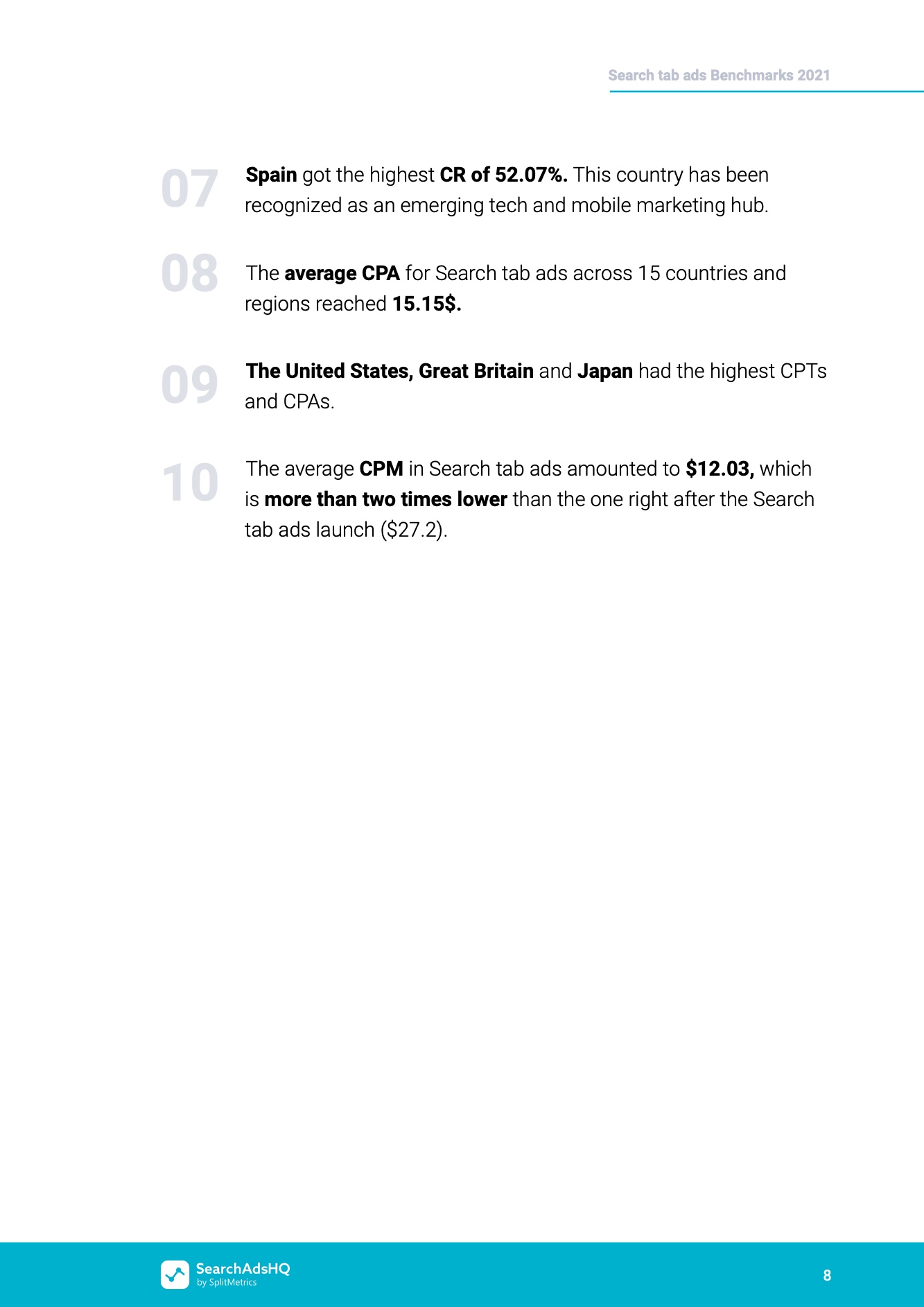2021年搜索標簽廣告指標報告(圖8)