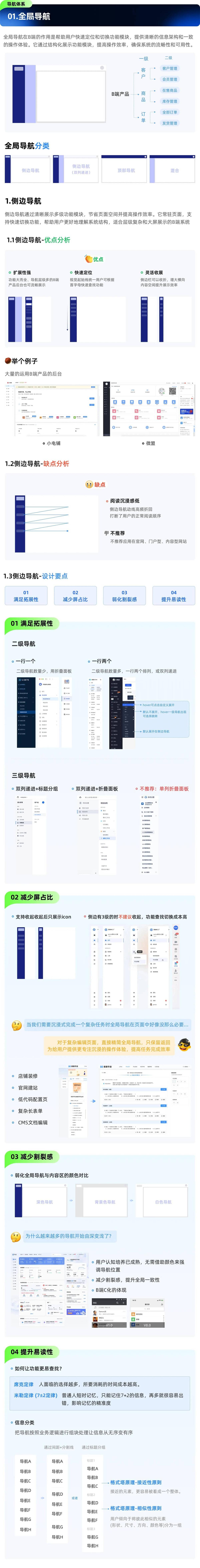 大廠干貨！5個章節(jié)全方位解析B端導(dǎo)航設(shè)計